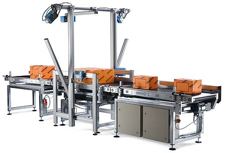 DWS (Dimensioning, Weighing und Scanning)-System.